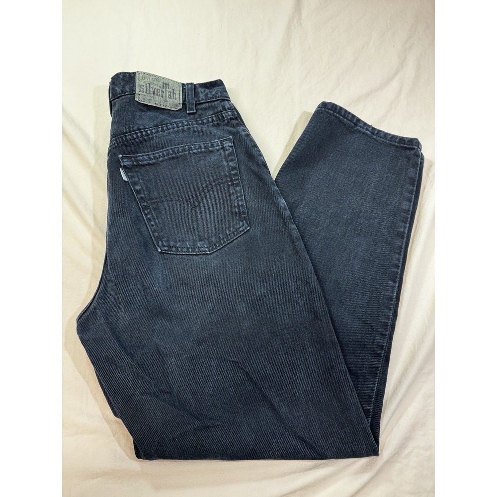 Levi's SilverTab Loose Fit Jeans Mens Size 33x30 Black 90's USA Made Vintage